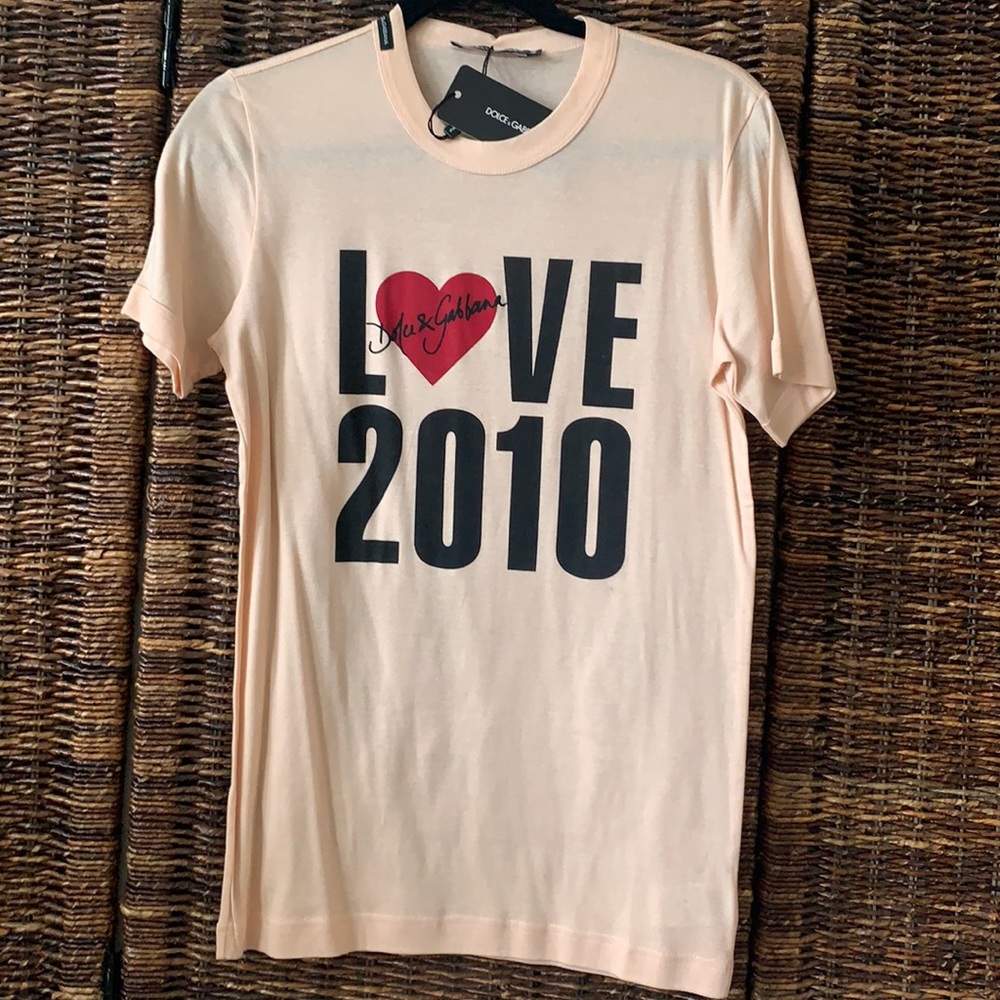 Dolce & Gabbana 2010 tee shirt